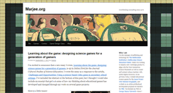 Desktop Screenshot of marjee.org